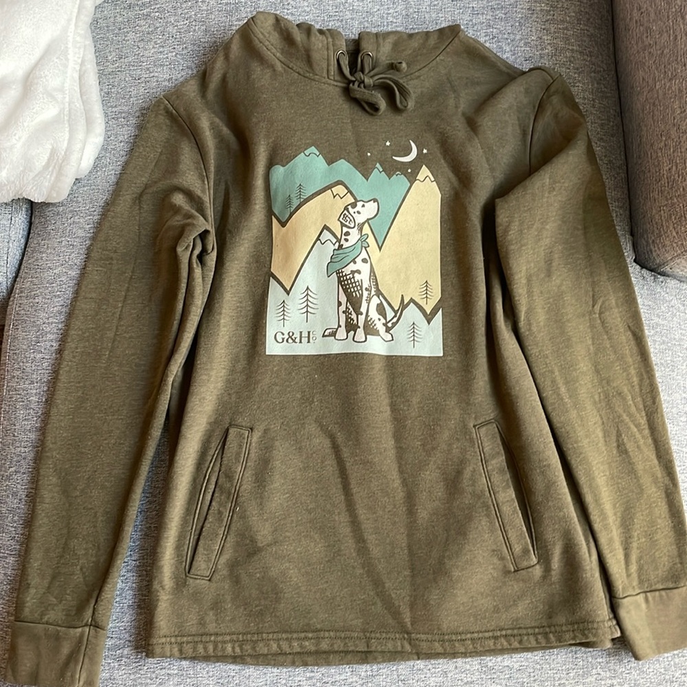 Grounds&Hounds women’s hoodie size s